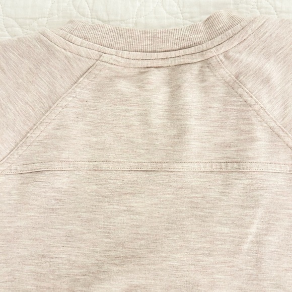 LULULEMON love crew pullover heather pink 8 - Picture 7 of 10